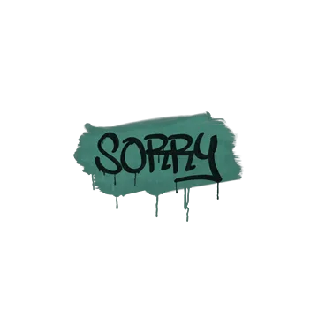 Sealed Graffiti | Sorry (Frog Green)