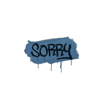 Sealed Graffiti | Sorry (Monarch Blue)