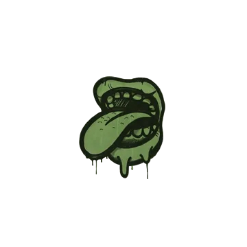 Sealed Graffiti | Eat It (Battle Green)