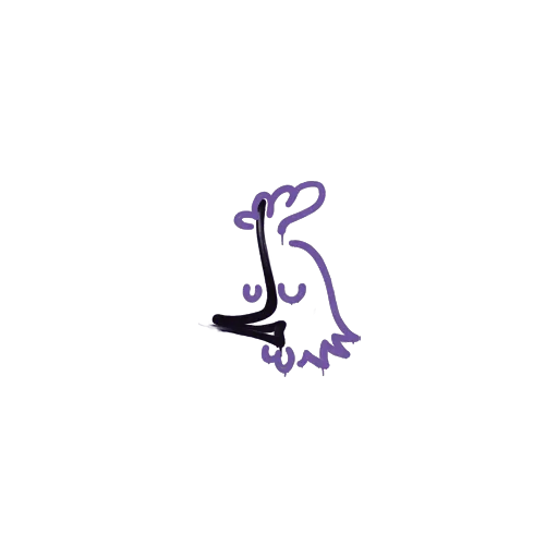 Sealed Graffiti | Recoil AK-47 (Monster Purple)