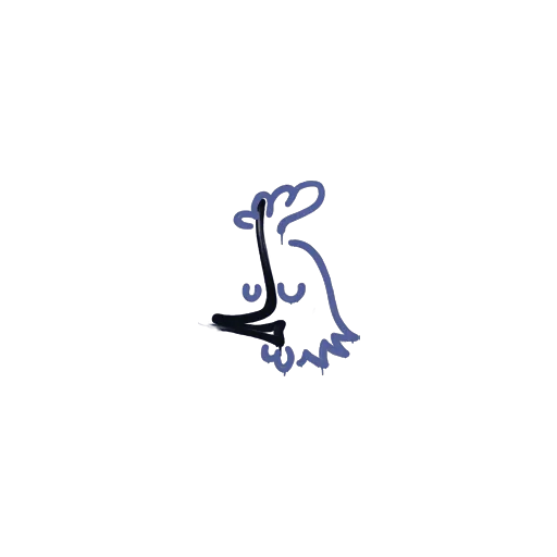 Sealed Graffiti | Recoil AK-47 (SWAT Blue)