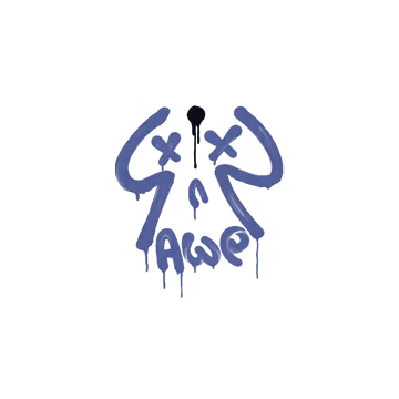 Sealed Graffiti | Recoil AWP (SWAT Blue)