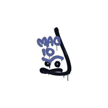 Sealed Graffiti | Recoil MAC-10 (SWAT Blue)