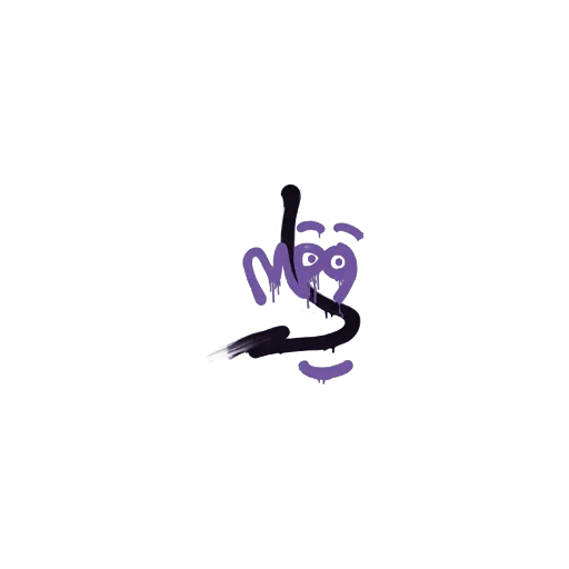 Sealed Graffiti | Recoil MP9 (Monster Purple)