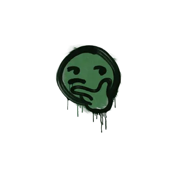 Sealed Graffiti | Thoughtfull (Jungle Green)