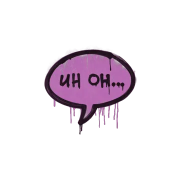 Sealed Graffiti | Uh Oh (Bazooka Pink)