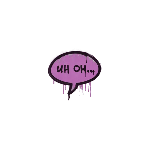 Sealed Graffiti | Uh Oh (Bazooka Pink)