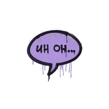 Sealed Graffiti | Uh Oh (Violent Violet)