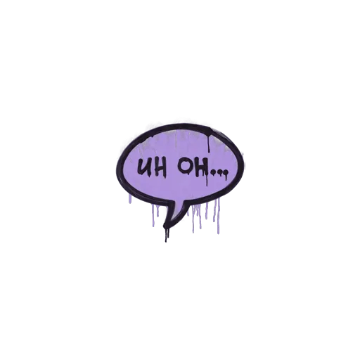 Sealed Graffiti | Uh Oh (Violent Violet)
