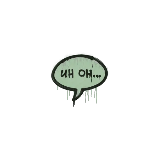 Sealed Graffiti | Uh Oh (Cash Green)