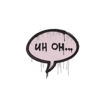 Sealed Graffiti | Uh Oh (War Pig Pink)