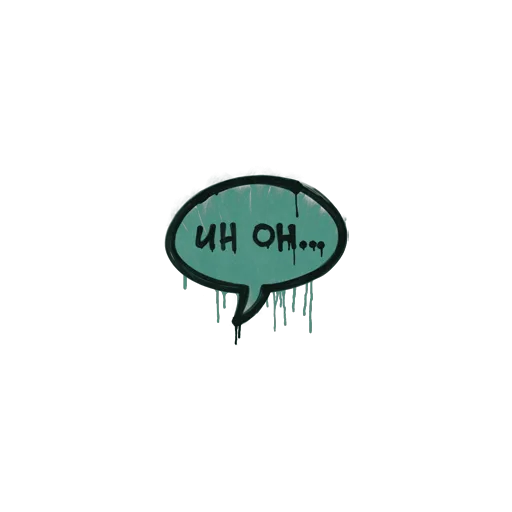 Sealed Graffiti | Uh Oh (Frog Green)