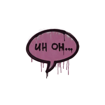 Sealed Graffiti | Uh Oh (Princess Pink)