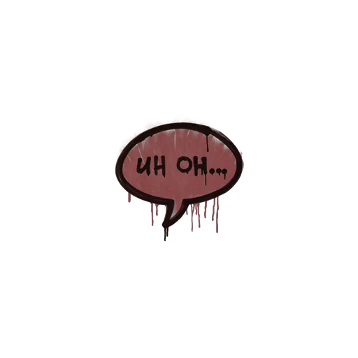 Sealed Graffiti | Uh Oh (Brick Red)