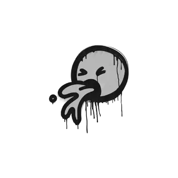 Sealed Graffiti | Puke (Shark White)