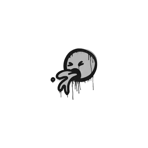 Sealed Graffiti | Puke (Shark White)