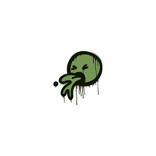 Sealed Graffiti | Puke (Battle Green)