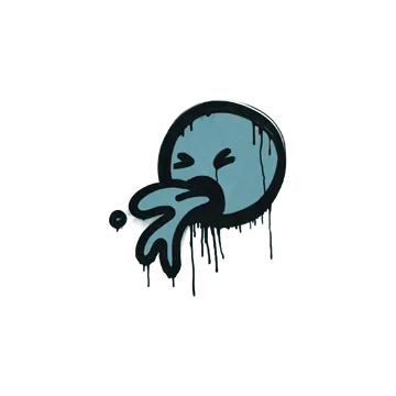 Sealed Graffiti | Puke (Wire Blue)