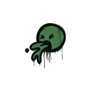 Sealed Graffiti | Puke (Jungle Green)