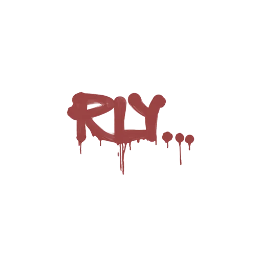 Sealed Graffiti | Rly (Blood Red)