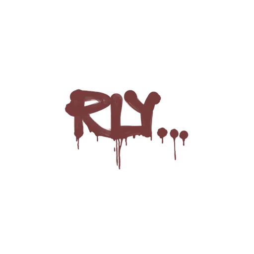 Sealed Graffiti | Rly (Brick Red)