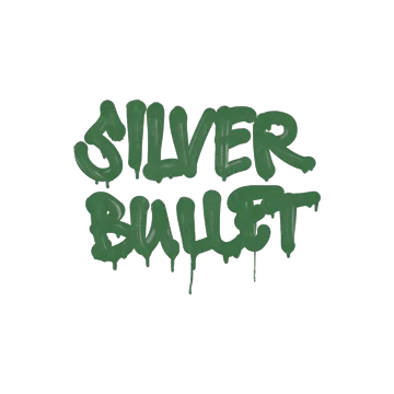 Sealed Graffiti | Silver Bullet (Jungle Green)