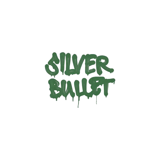Sealed Graffiti | Silver Bullet (Jungle Green)