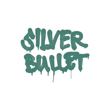 Sealed Graffiti | Silver Bullet (Frog Green)