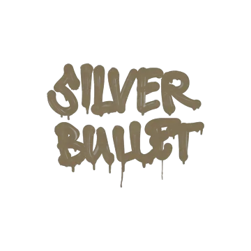 Sealed Graffiti | Silver Bullet (Dust Brown)