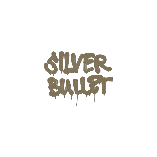 Sealed Graffiti | Silver Bullet (Dust Brown)