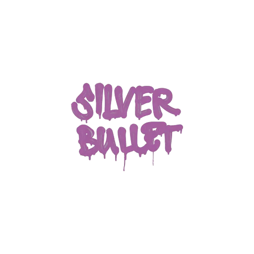 Sealed Graffiti | Silver Bullet (Bazooka Pink)