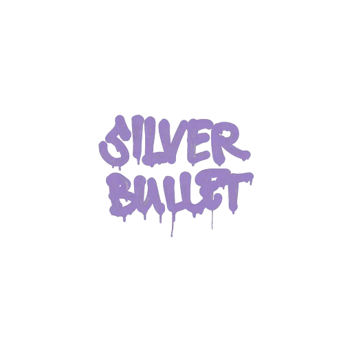 Sealed Graffiti | Silver Bullet (Violent Violet)