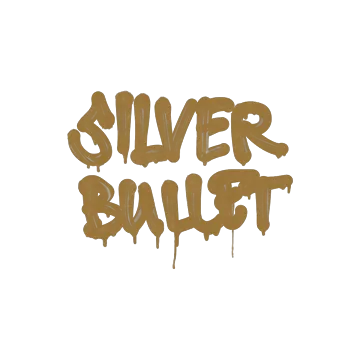 Sealed Graffiti | Silver Bullet (Desert Amber)