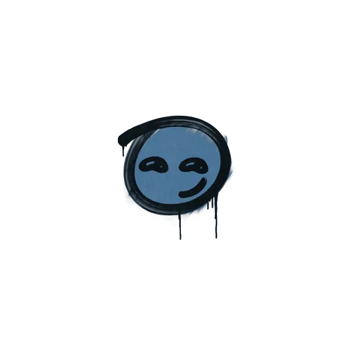 Sealed Graffiti | Smirk (Monarch Blue)