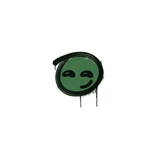 Sealed Graffiti | Smirk (Jungle Green)