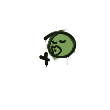 Sealed Graffiti | Smooch (Battle Green)