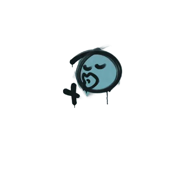 Sealed Graffiti | Smooch (Wire Blue)