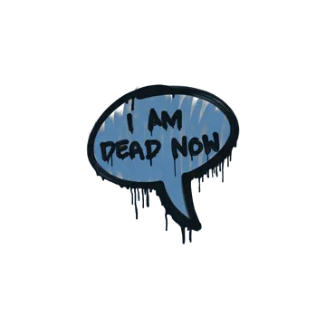 Sealed Graffiti | Dead Now (Monarch Blue)