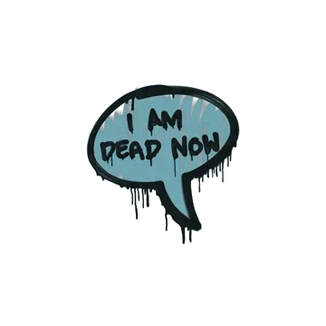 Sealed Graffiti | Dead Now (Wire Blue)