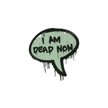 Sealed Graffiti | Dead Now (Cash Green)