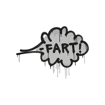 Sealed Graffiti | Fart (Shark White)