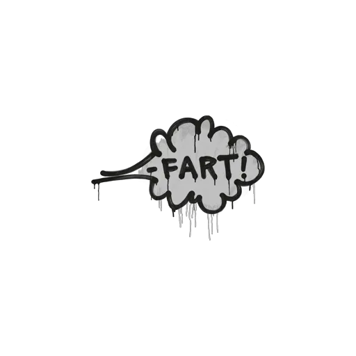 Sealed Graffiti | Fart (Shark White)