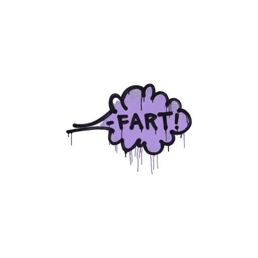 Sealed Graffiti | Fart (Violent Violet)