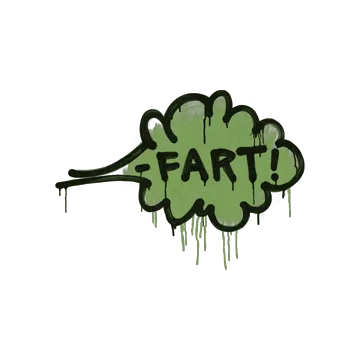 Sealed Graffiti | Fart (Battle Green)