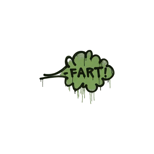 Sealed Graffiti | Fart (Battle Green)