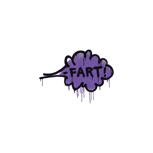 Sealed Graffiti | Fart (Monster Purple)