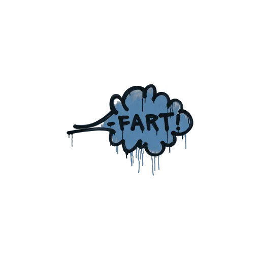 Sealed Graffiti | Fart (Monarch Blue)