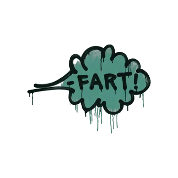 Sealed Graffiti | Fart (Frog Green)