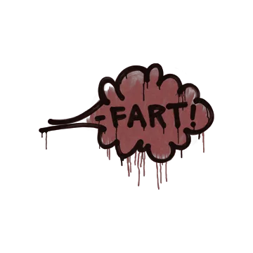 Sealed Graffiti | Fart (Brick Red)