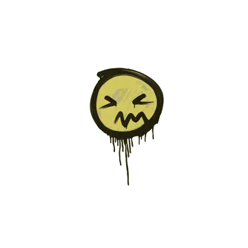 Sealed Graffiti | Grimace (Tracer Yellow)